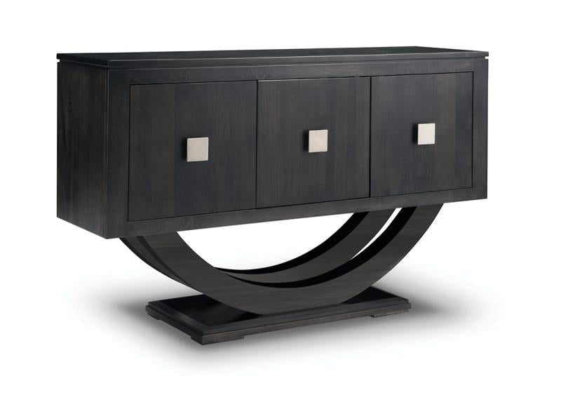 Contempo Pedestal Sideboard Collection w/3 Doors and 3 Adjust. Shelves