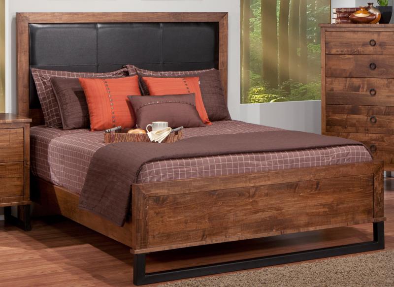 Cumberland Bed w/Upholstered Headboard w/low Footboard Collection