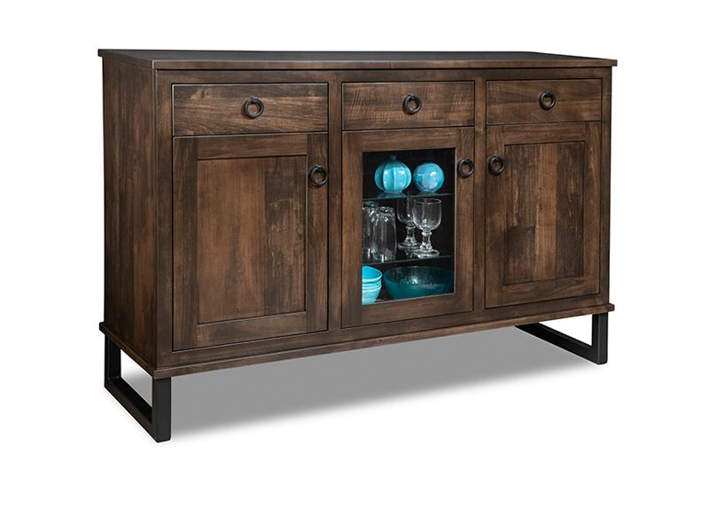 Cumberland Sideboard w/3Wood Doors Collection