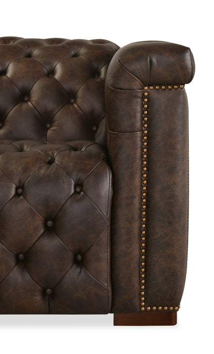 Savion Deux 5 Seat Sectional with Power Headrests and 3 Power Recliners