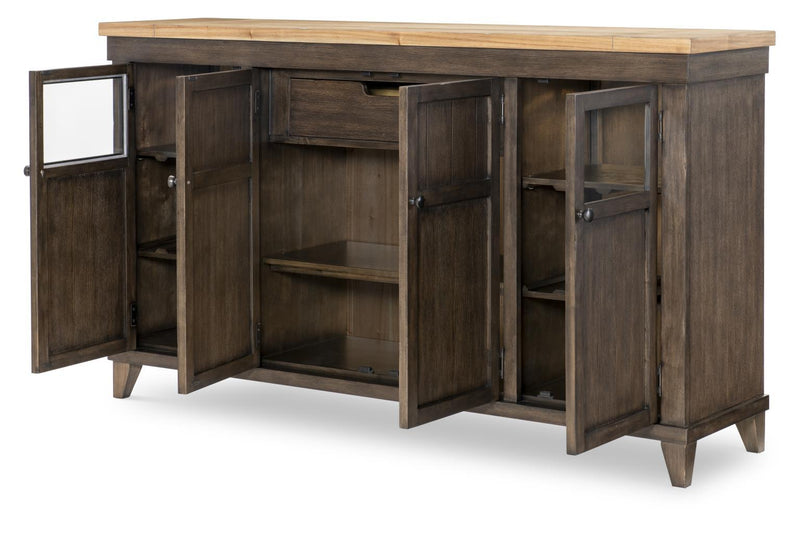 XXX's And OOO's - Credenza - Two Tone