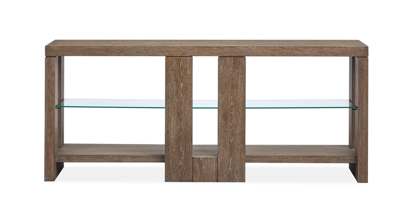Cypress - Console Sofa Table - Spiced Brown
