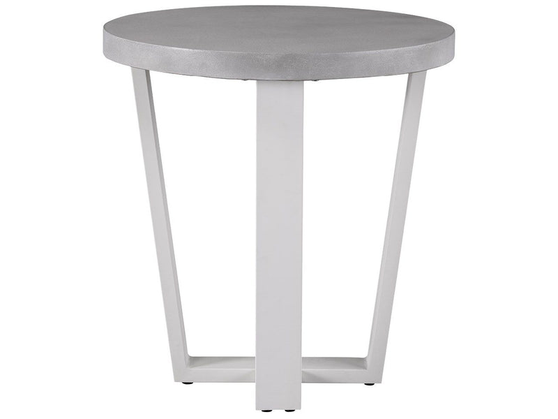 Coastal Living Outdoor South Beach Patio Table Pearl Silver