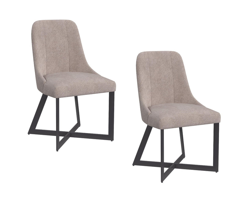 Trucco - Dining Chair (Set of 2) - Brown / Bronze