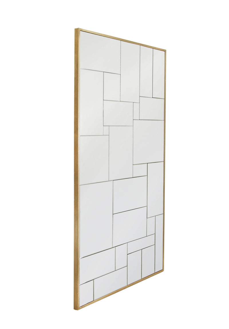 Delphine - Floor Mirror - Antique Gold