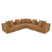 Davie - Classic L Modular Sectional - Golden Yellow