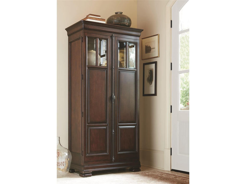 Reprise Tall Cabinet Dark Brown