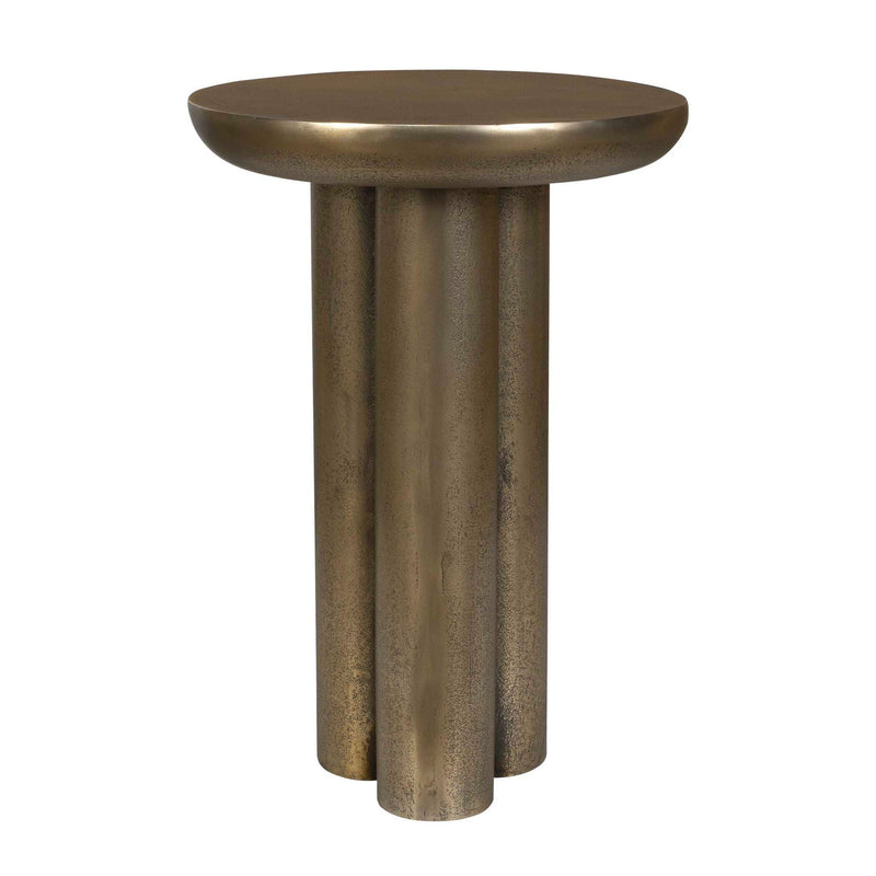 Thorp - Outdoor Accent Table - Brass