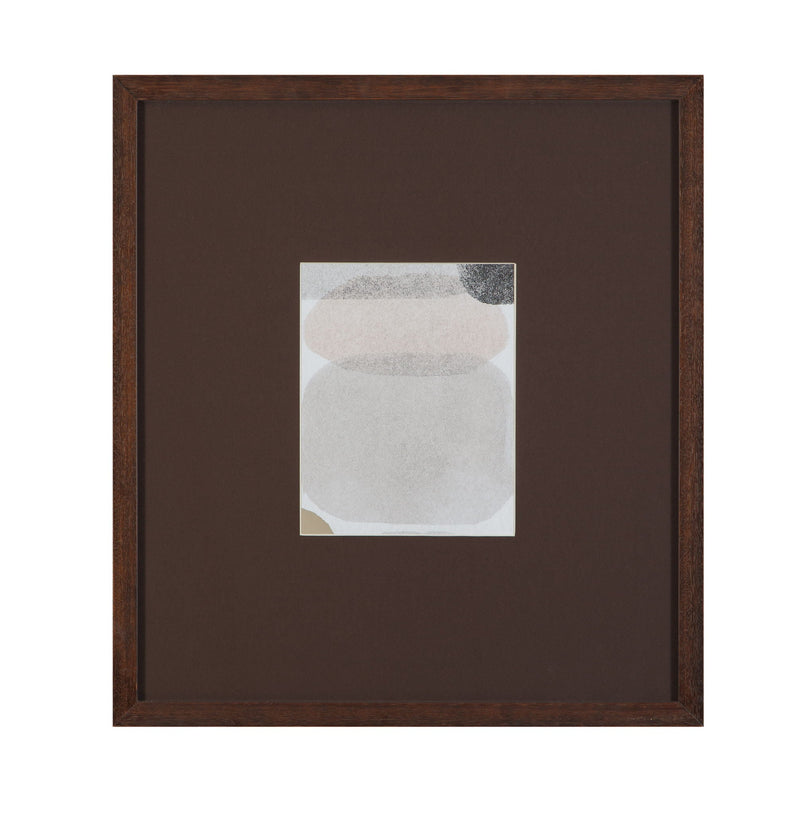 Stone Secrets II Framed Print - Brown