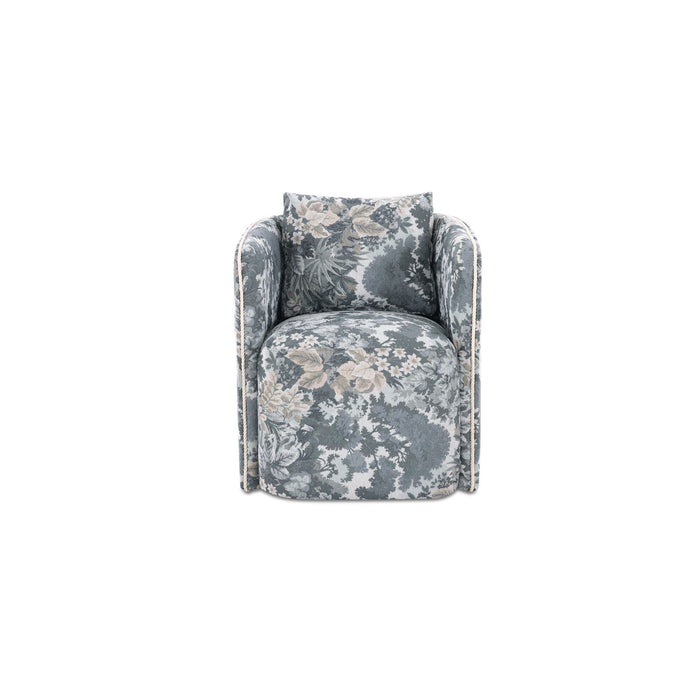 Cecil - Dining Chair Tapestry - Blue / Gray