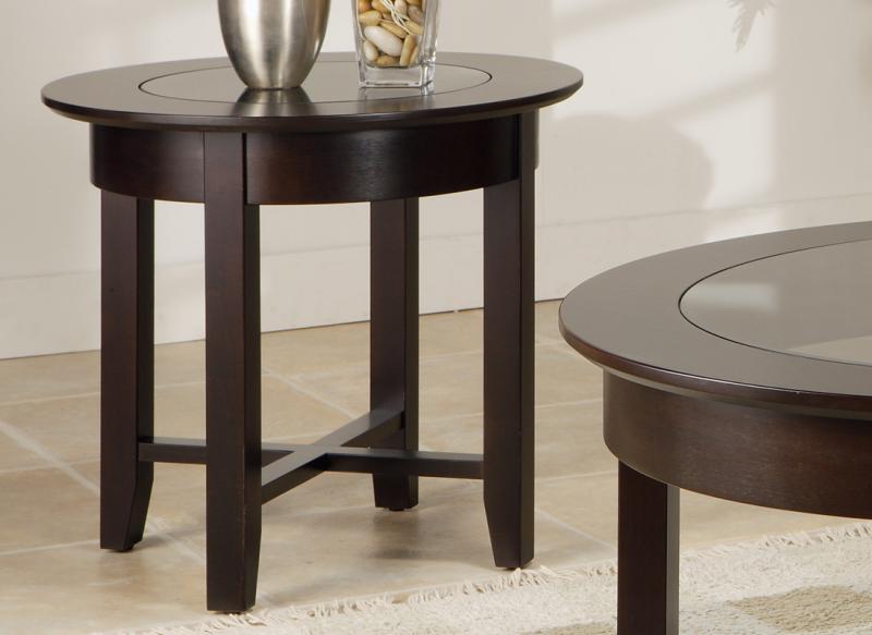 Demilune Round  Occasional End Table Collection