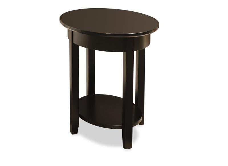 Demilune Elliptical Oval  Occasional End Table Collection