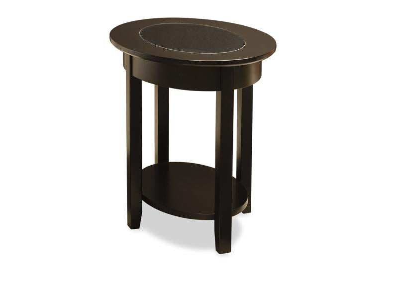 Demilune Elliptical Oval  Occasional End Table Collection