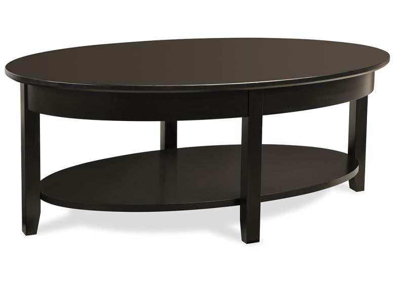 Demilune Oval Occasional Coffee Table Collection