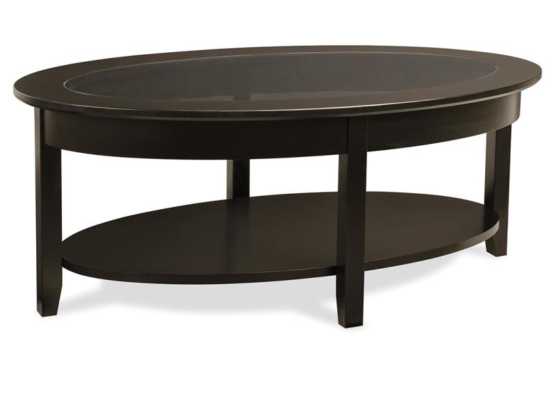 Demilune Oval Occasional Coffee Table Collection