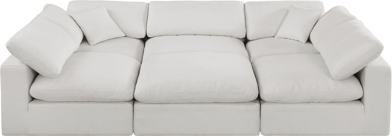 Comfy - 6 Piece Linen Sectional