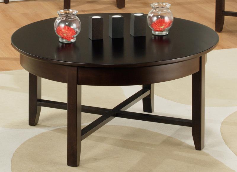 Demilune Round Occasional Coffee Table Collection