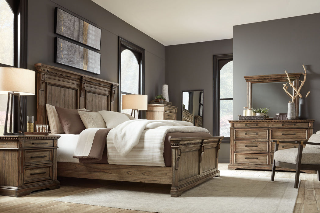 Markenburg Brown Panel Bed