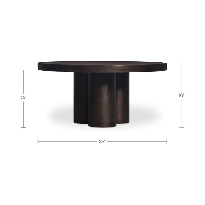 Logan - Outdoor Coffee Table - Black