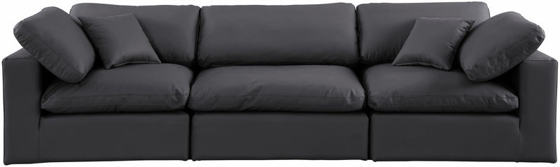 Comfy - Faux Leather Modular Sofa 3 Seats