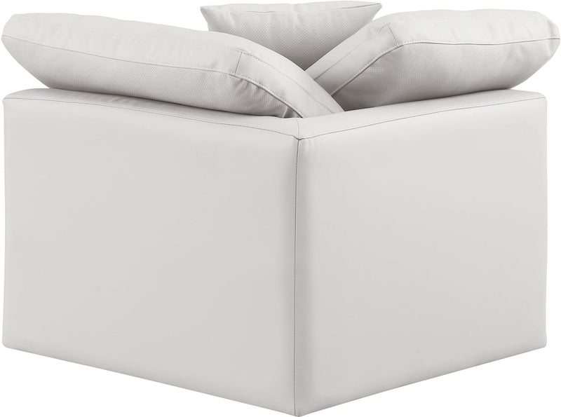 Indulge - Faux Leather Corner Chair