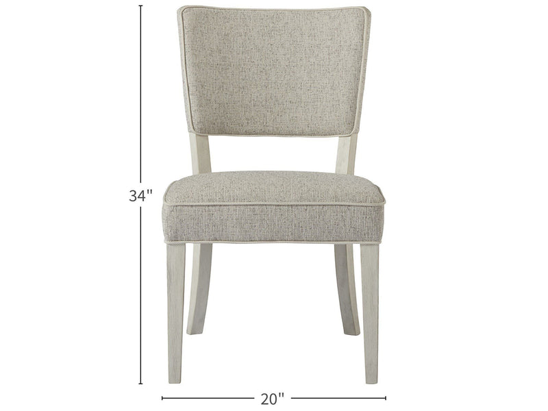 Escape Destin Side Chair Pearl Silver