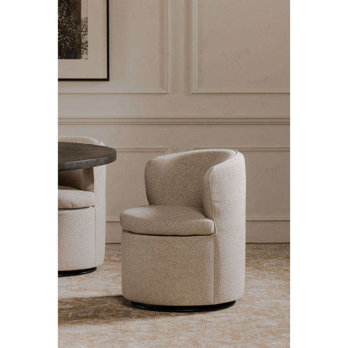 Dane - Swivel Chair - Oatmeal