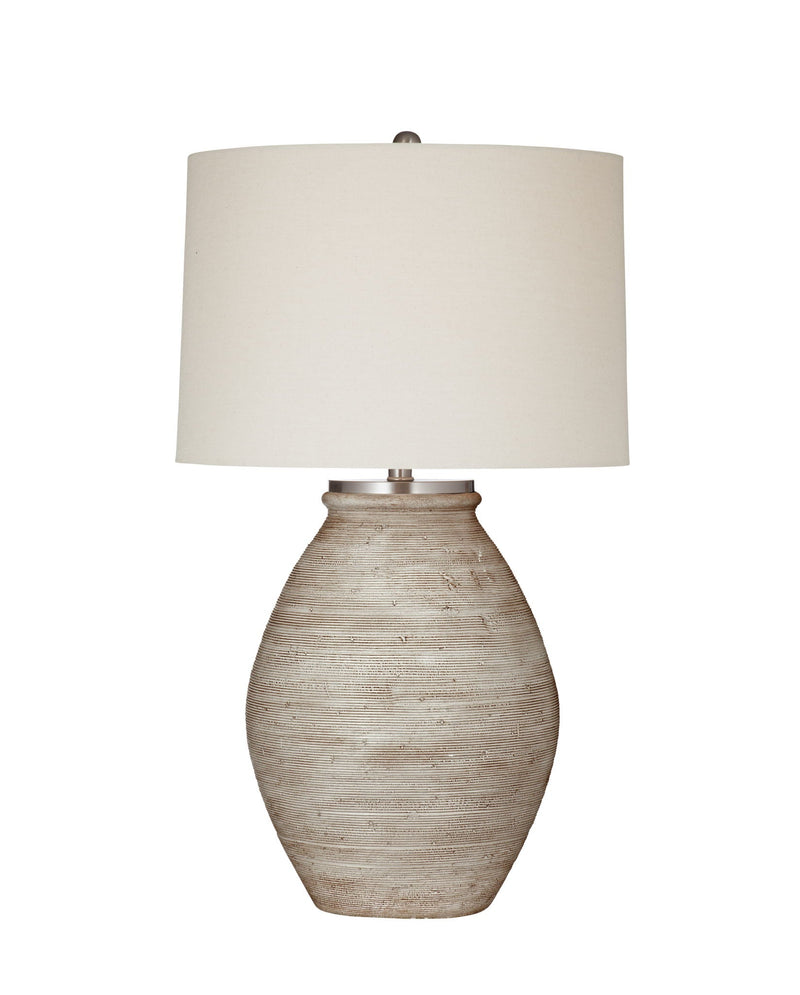 Fraser - Table Lamp - Distressed Cream