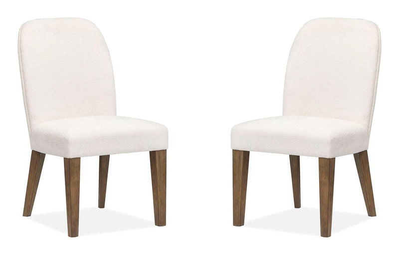 Westbourne - Upholstered Host Chair (Set of 2) - Dark Umber