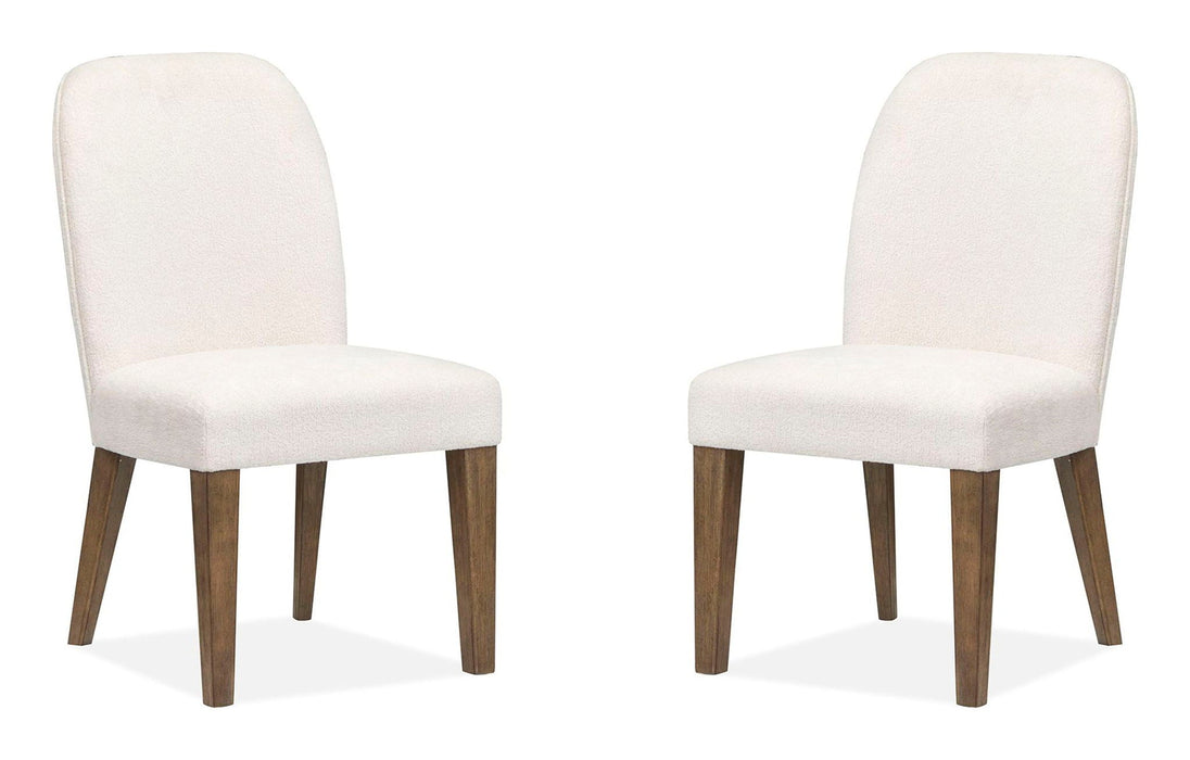 Westbourne - Upholstered Host Chair (Set of 2) - Dark Umber