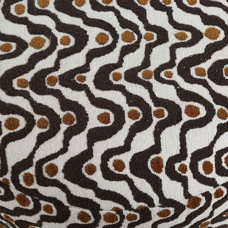 Cas - Plush Ottoman - Espresso