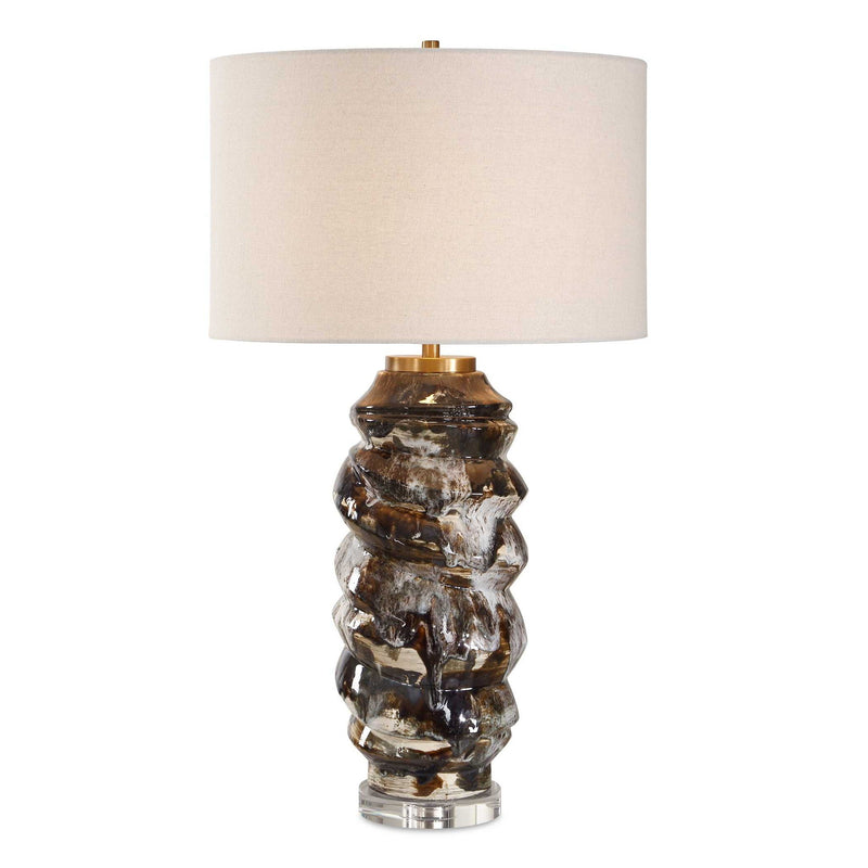 Cuoco - Table Lamp - Mottled Brown