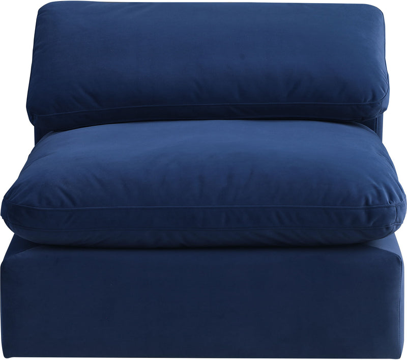 Comfy - Velvet Armless Chair