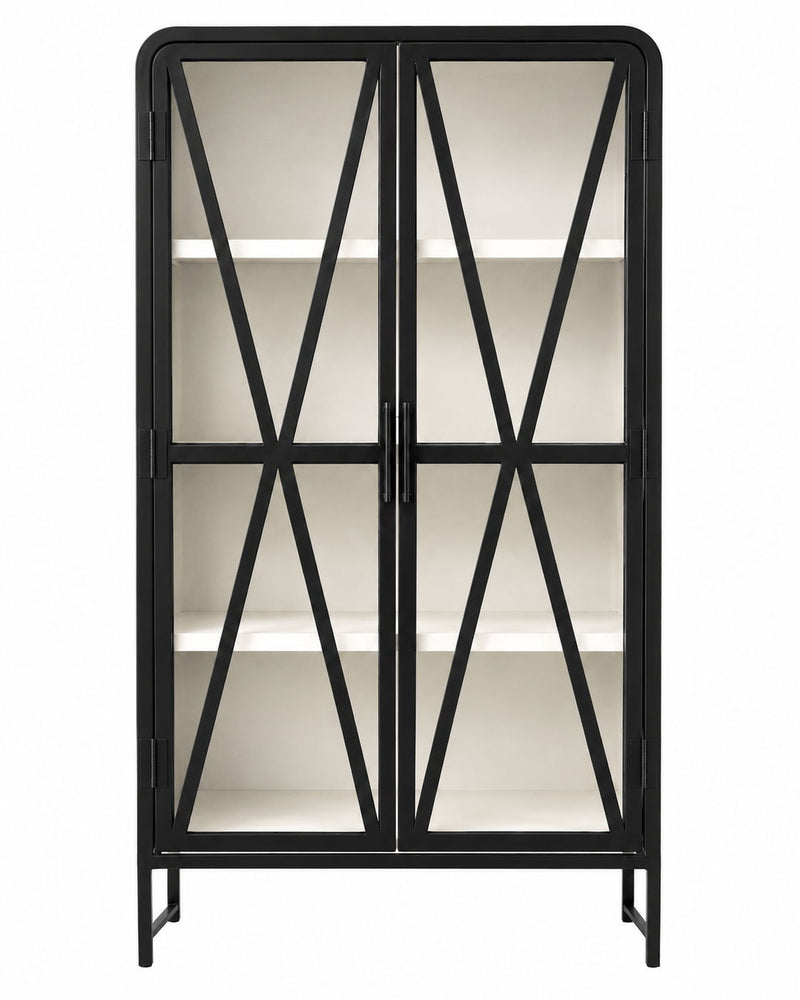 Donahue - Display Cabinet - Black