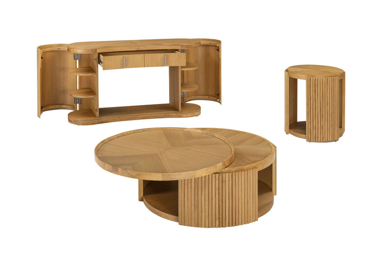 Sterling - End Table - Wheated Oak