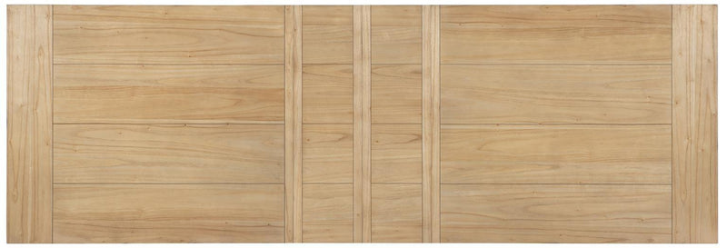 XXX's And OOO's - Trestle Dining Table - Amber And Cocoa