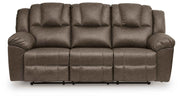 Lowilla - Reclining Sofa - Driftwood