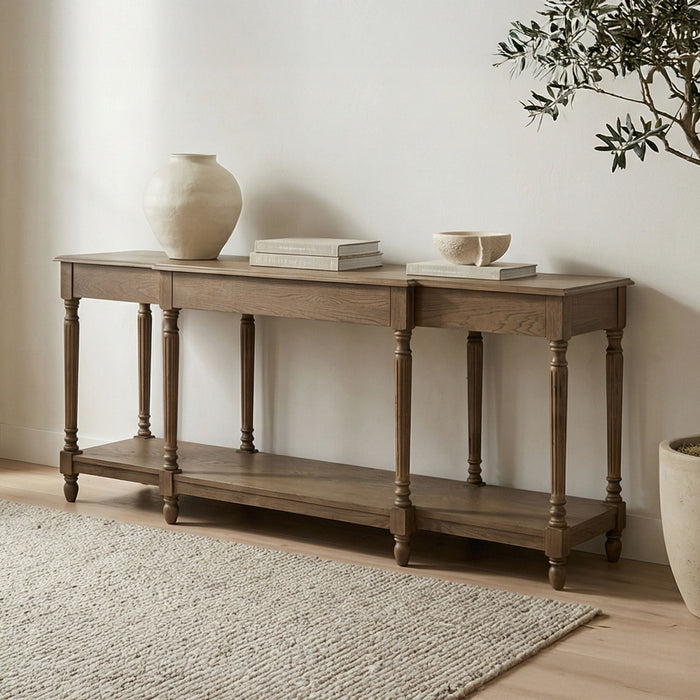 Martha - Console Table - Dark Brown