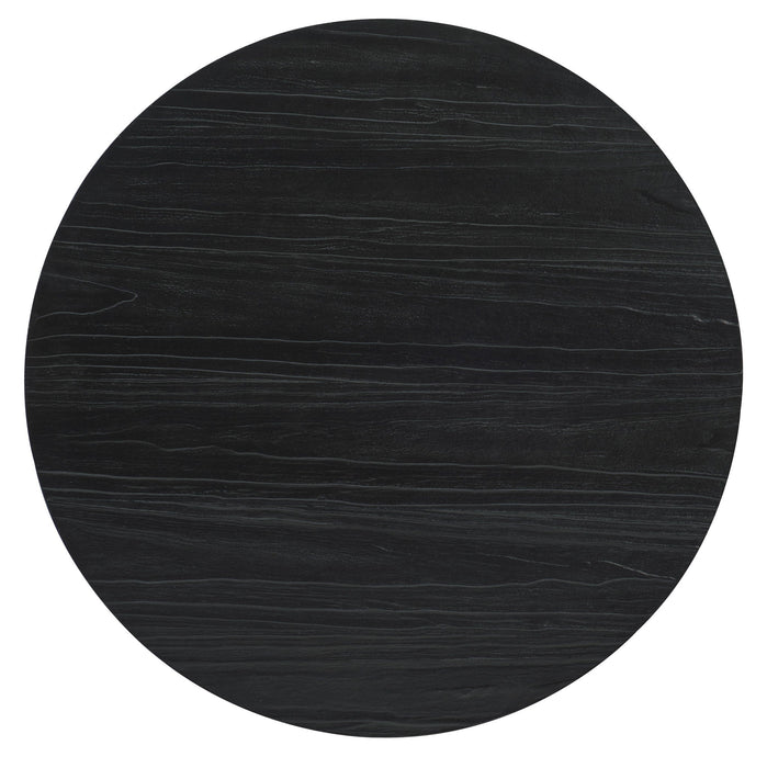 Chapman - Shou Sugi Ban Petite Round Dining Table
