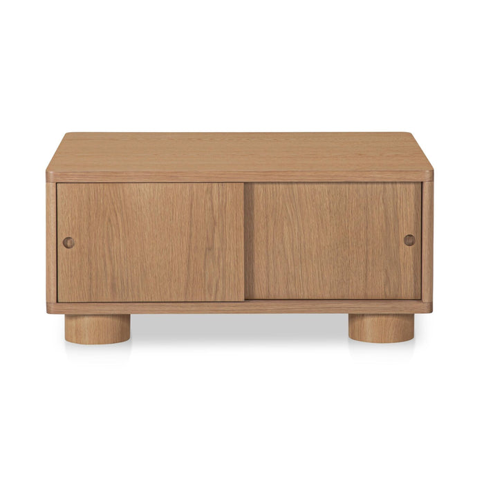 Hobbs - Storage Coffee Table - Natural