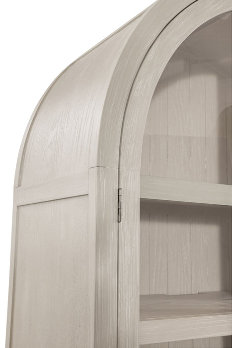 Fynn - Display Cabinet - Light Gray Oak