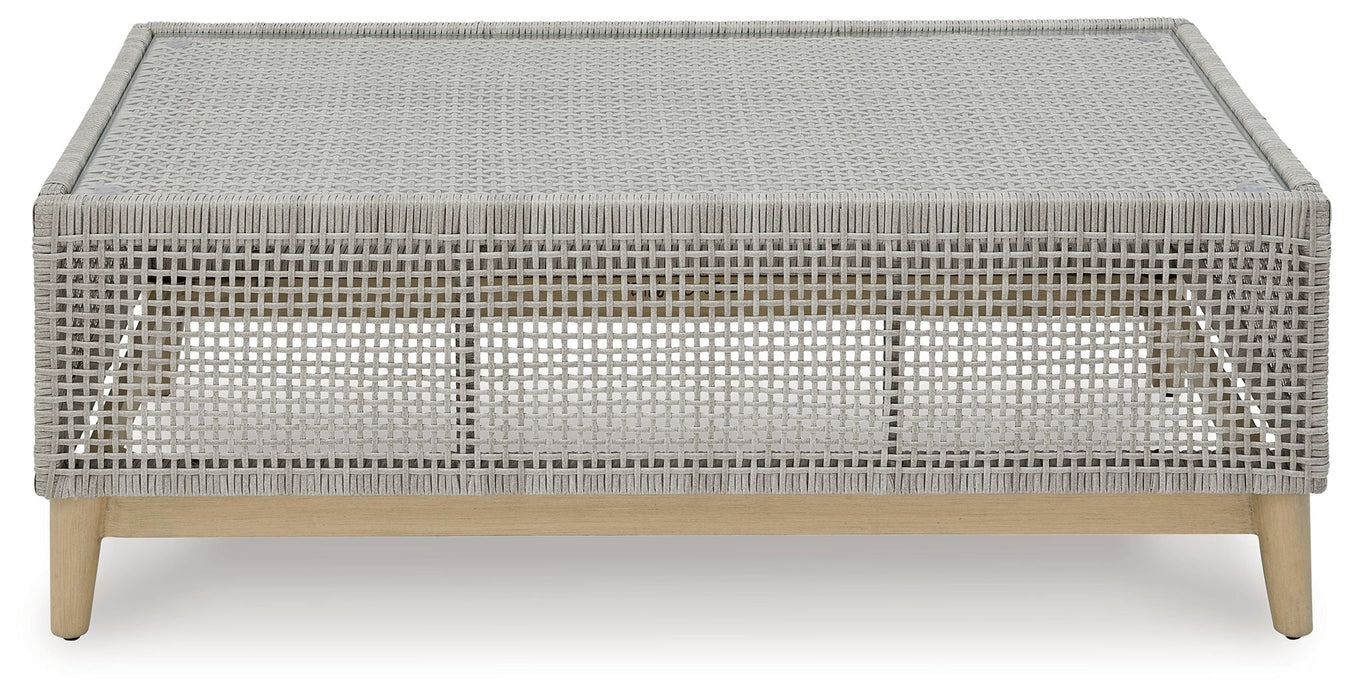 Seton Creek - Rectangular Cocktail Table - Gray