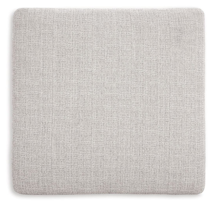 Koralynn - Oversized Accent Ottoman - Stone