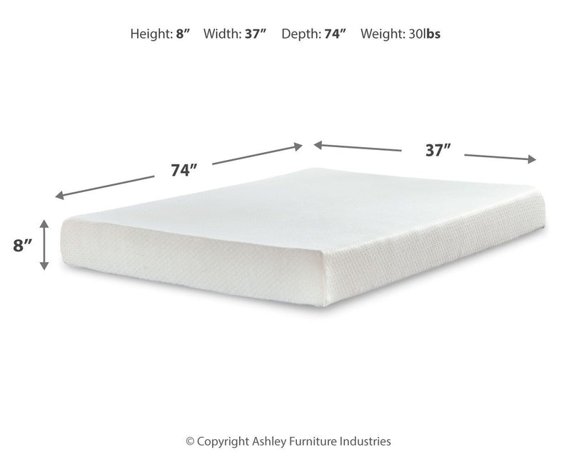 Chime 8 Inch Memory Foam - Medium Memory Foam Mattress