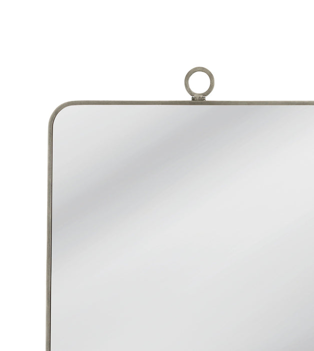 Monte - Wall Mirror - Pearl Silver