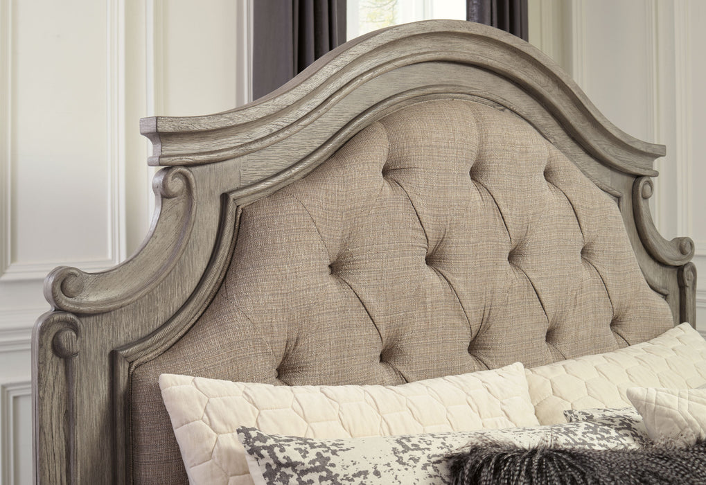 Lodenbay Antique Gray Panel Bed