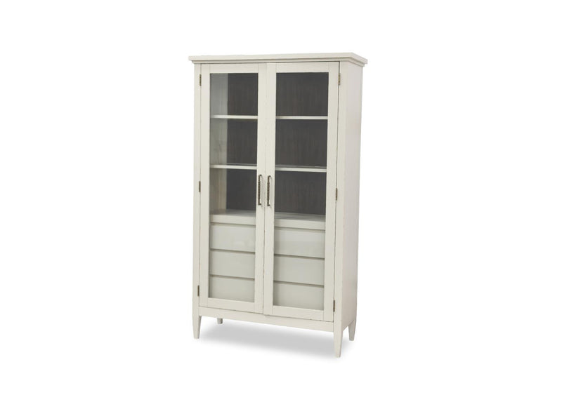 Reflections - Display Cabinet - Cashmere / Dark Roast
