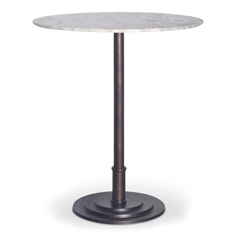 Tori - Outdoor Counter Table - White Marble