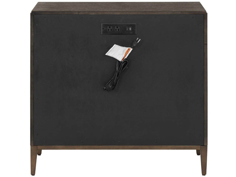 Montclair - Storage Nightstand - Dark Brown