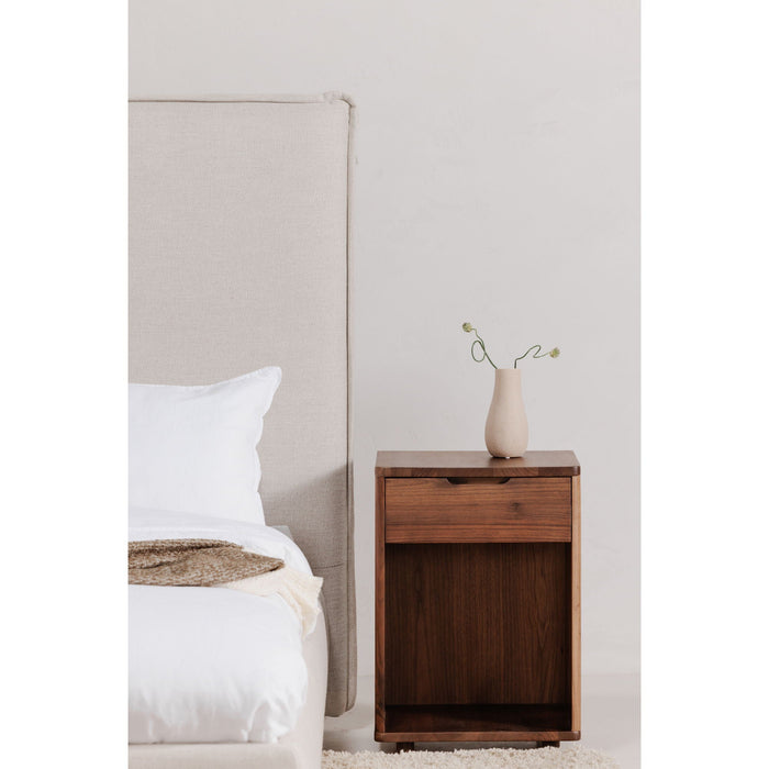 Luzon - Queen Bed Tall Headboard - Wheat